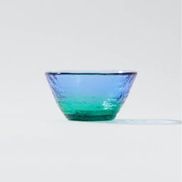 “Sango no Umi” Guinomi Glass, side view
